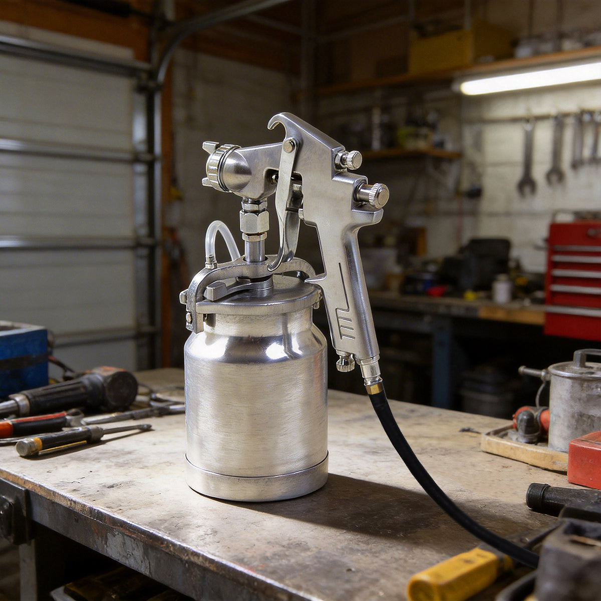 Wolf 2mm Syphon Feed Spray Gun 1L