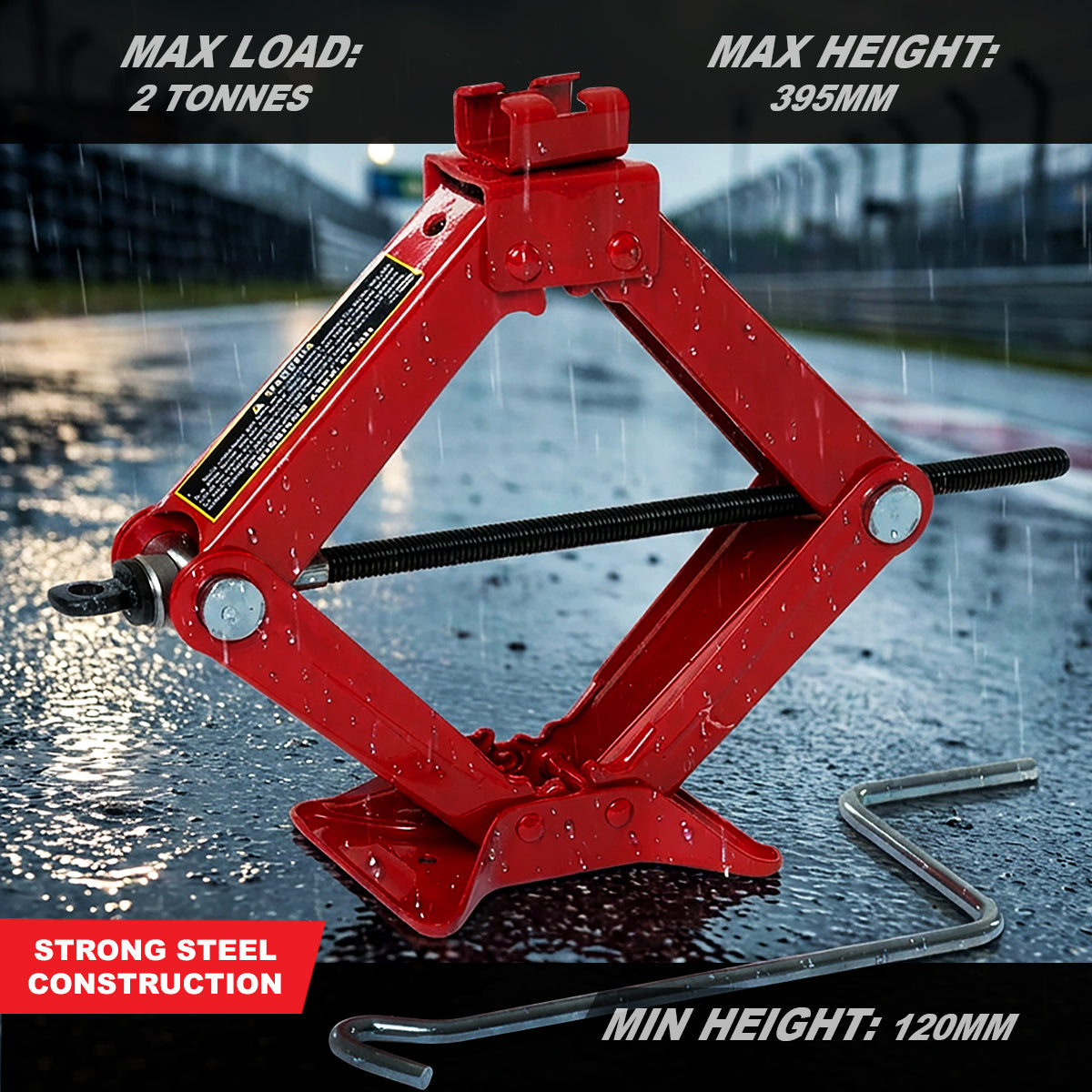 Wolf 2 TONNE Scissor Jack