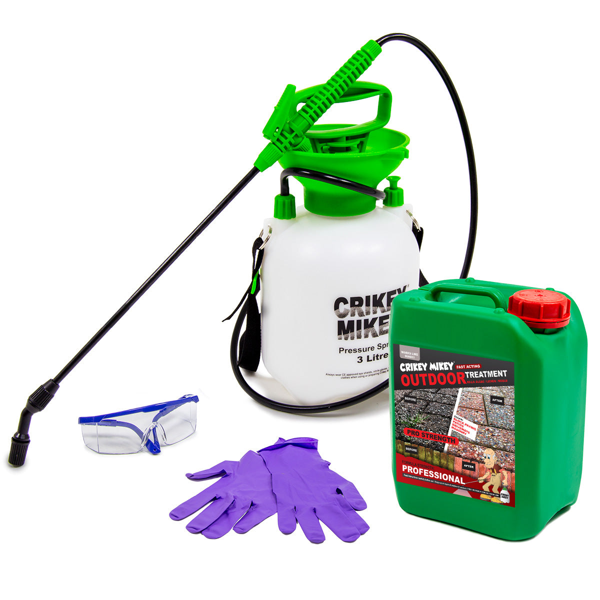 Crikey Mikey Outdoor Treatment Professional 5L Kit