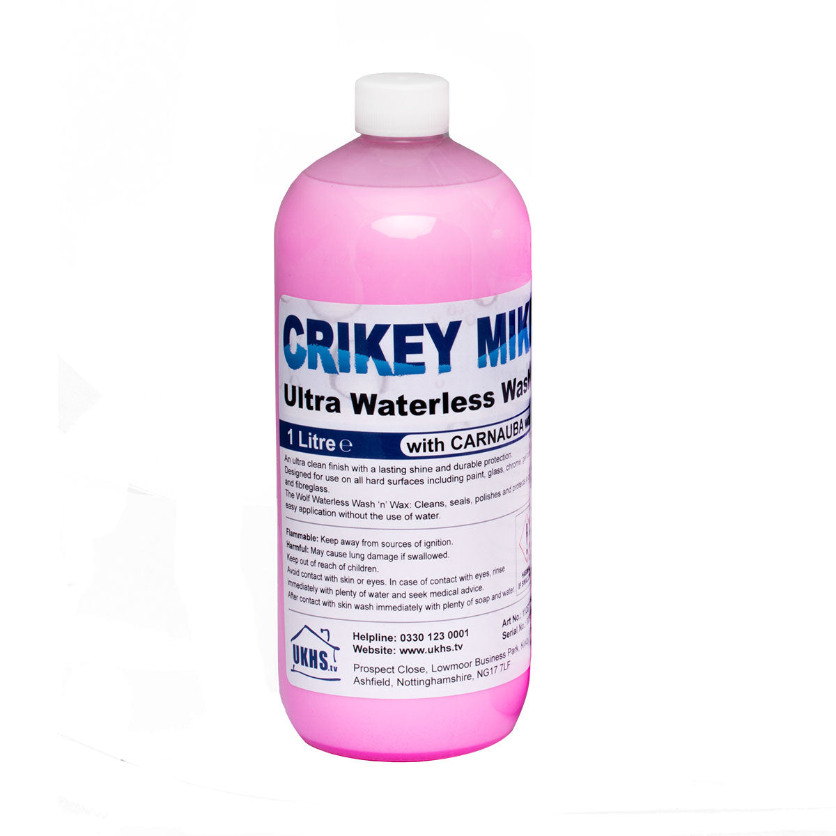 Crikey Mikey 1L Waterless Wash & Wax