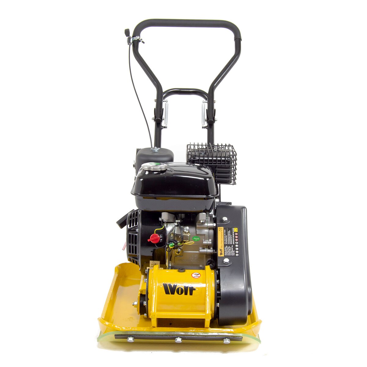 Wolf 13000N Petrol Plate Compactor Wacker with Extras - Image 4