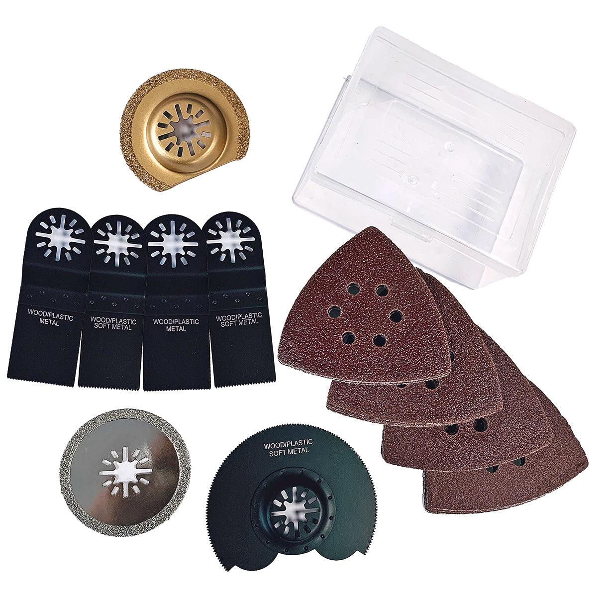 Wolf Combat Oscilating Multi Tool Deluxe Accessory Kit