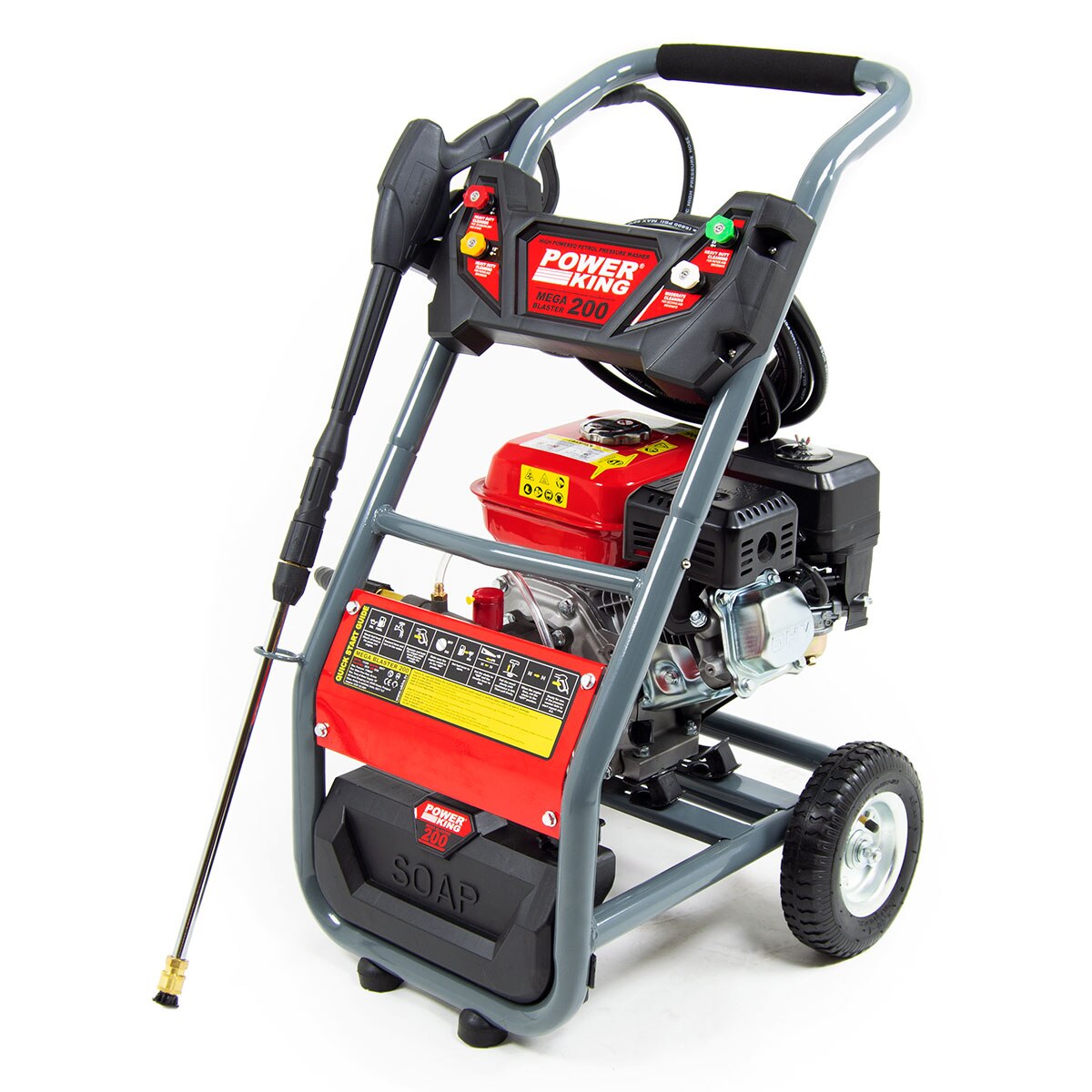 PowerKing Mega Blaster 200 Petrol Pressure Washer - Image 2