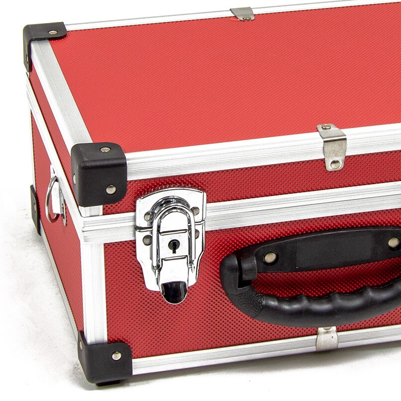 Wolf 320mm Red Aluminium Storage Case - Image 4