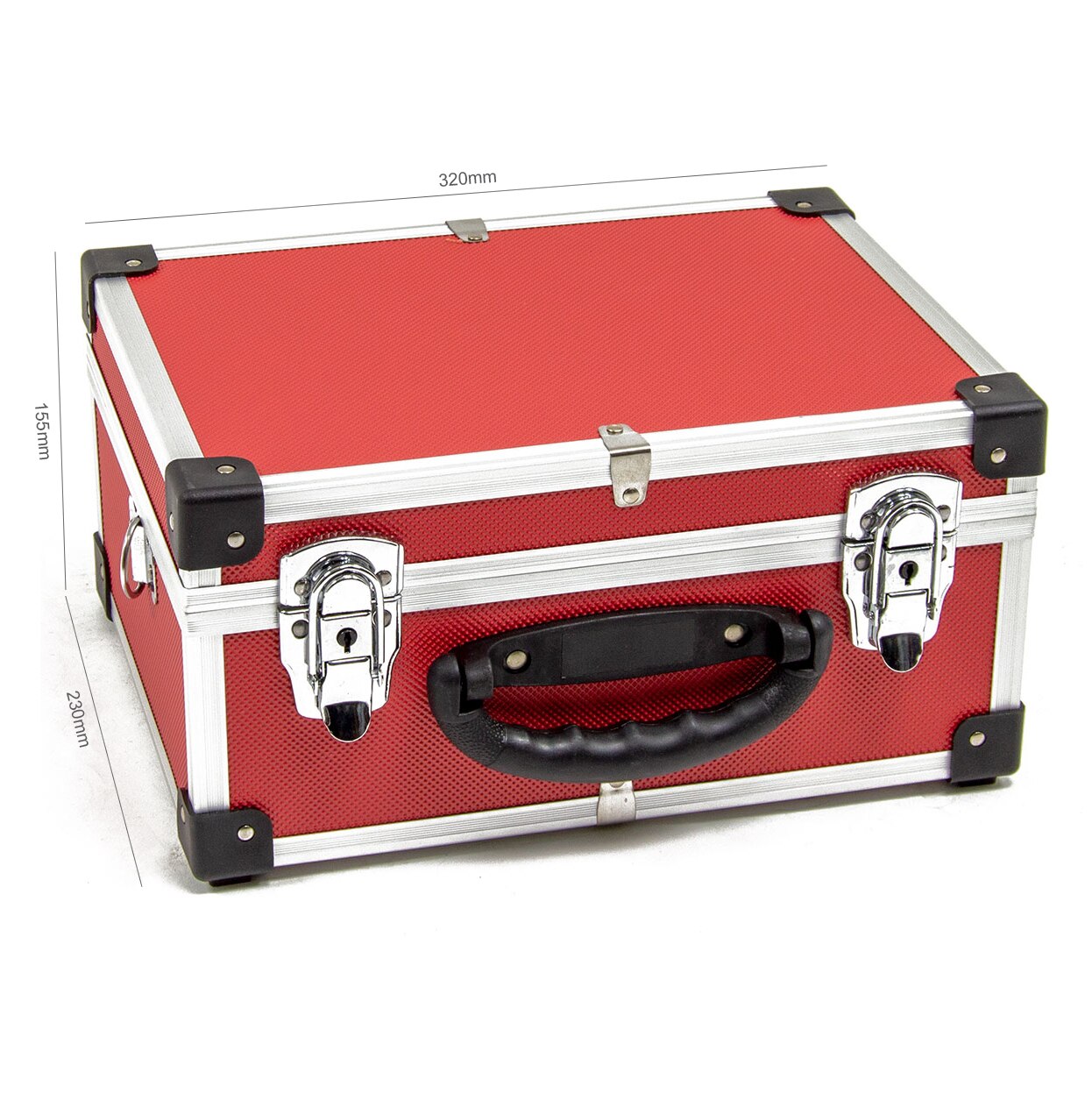 Wolf 320mm Red Aluminium Storage Case - Image 5
