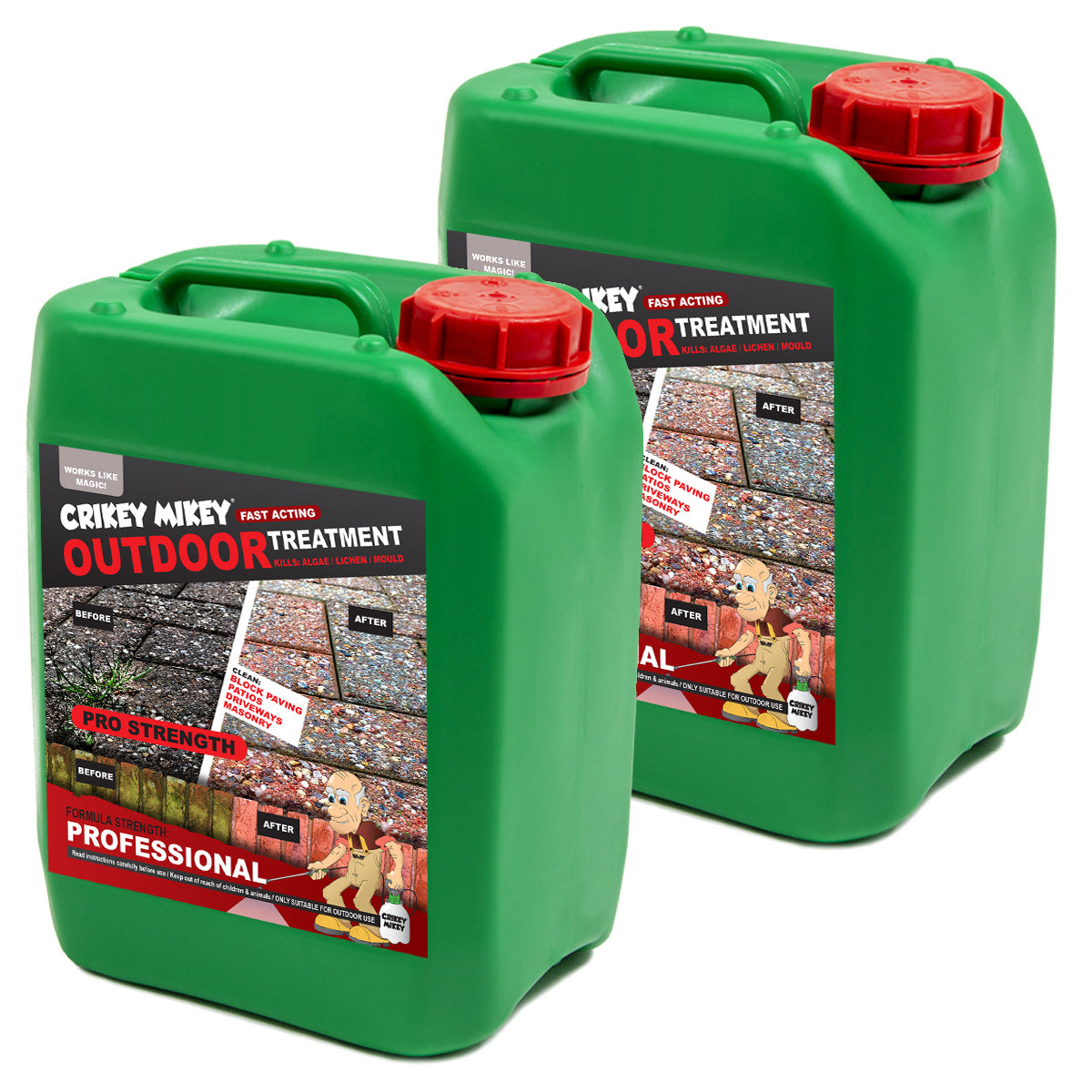 Crikey Mikey Outdoor Treatment Professional 10L Top Up