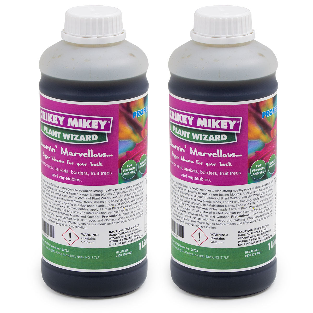 Crikey Mikey Plant Wizard 2 x 1L