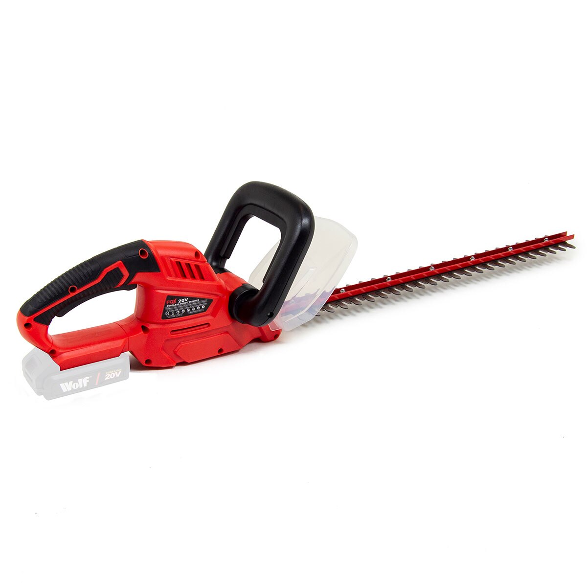 Fox Cordless 52cm Hedge Trimmer with 20V 4Ah Battery & Charger - Image 4