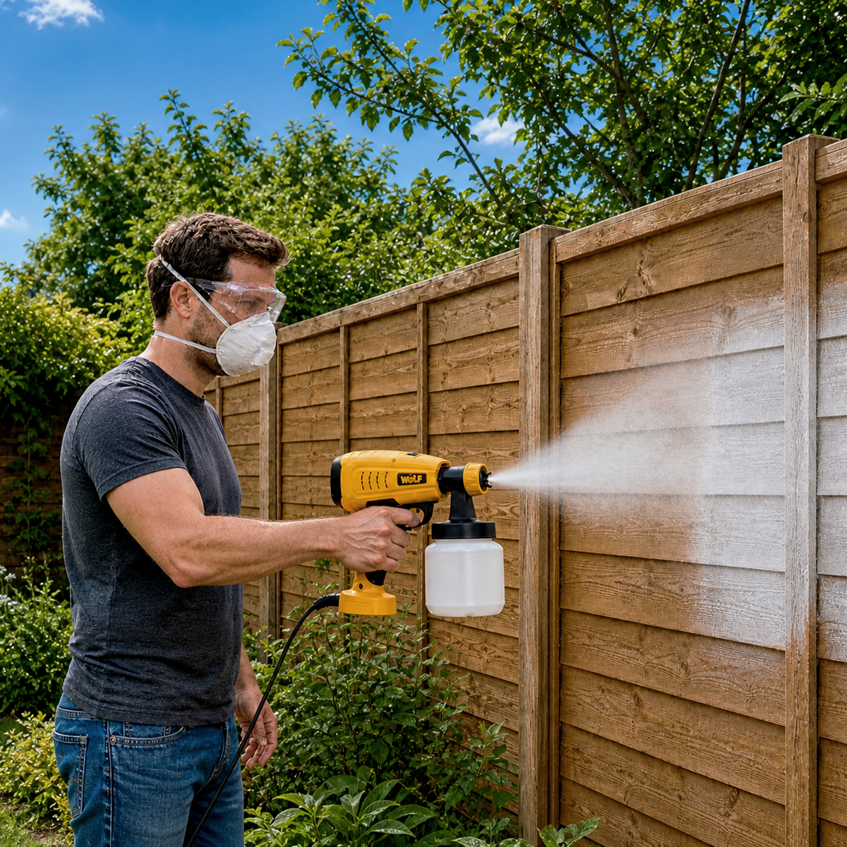 Wolf Electric HVLP Paint Spray Gun 550w