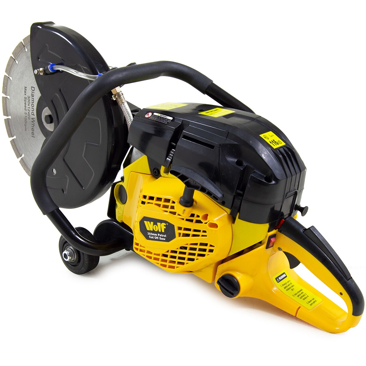 Wolf Petrol 300mm Disc Cutter Concrete Saw - Image 5
