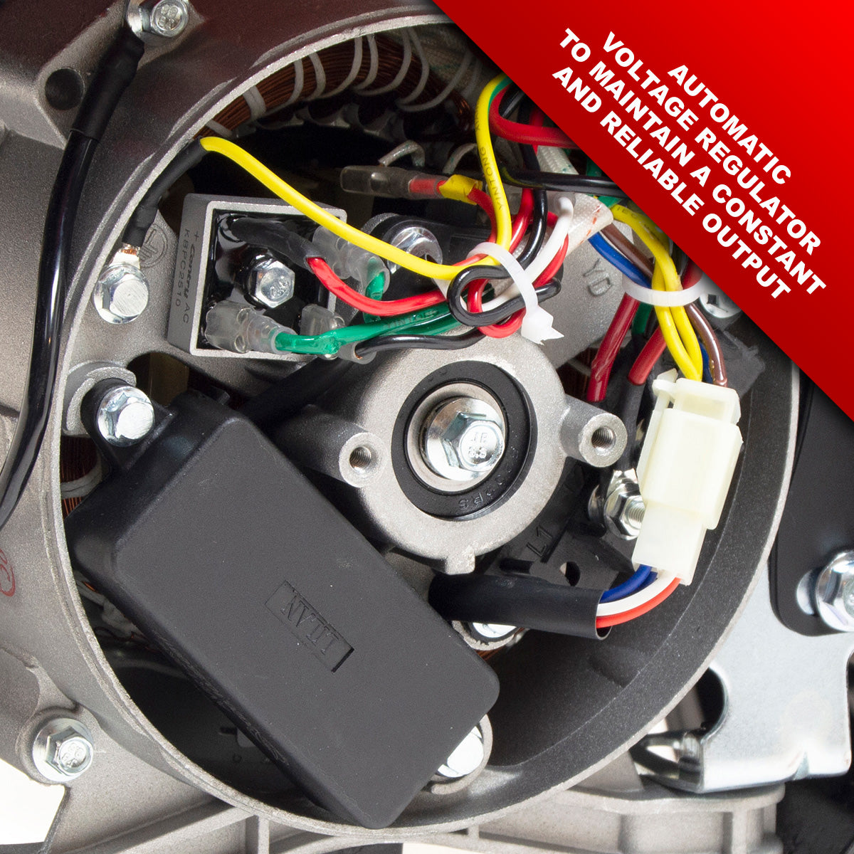 Ex Display PowerKing Dual Voltage Electric Start Petrol Generator PKB8500E 6500w 8.125kVA 15HP