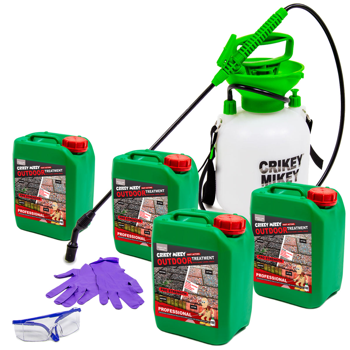 Crikey Mikey Outdoor Treatment Professional 20L Kit