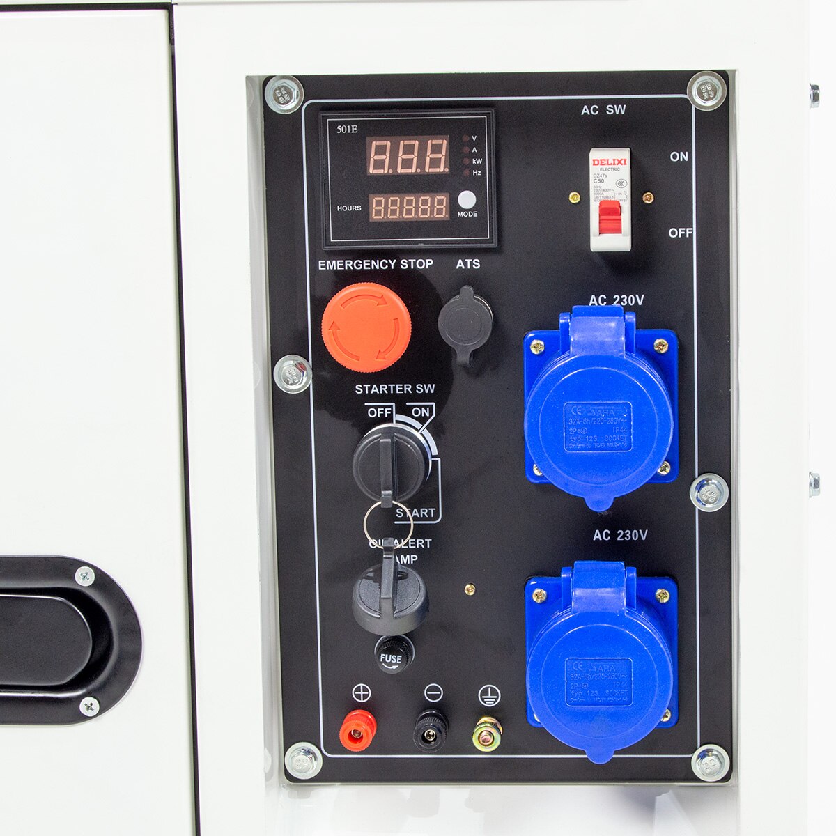 Wolf 13.75KVA POWER STATION 19HP Diesel Powered Generator - Image 4
