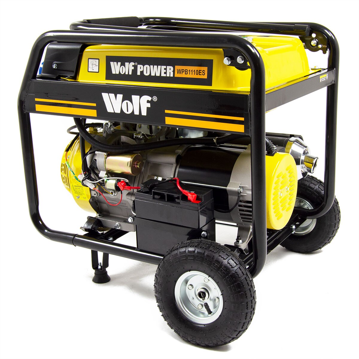 Wolf Petrol Generator WPB1110ES 8000w 10KVA 17HP Electric Start - Image 2