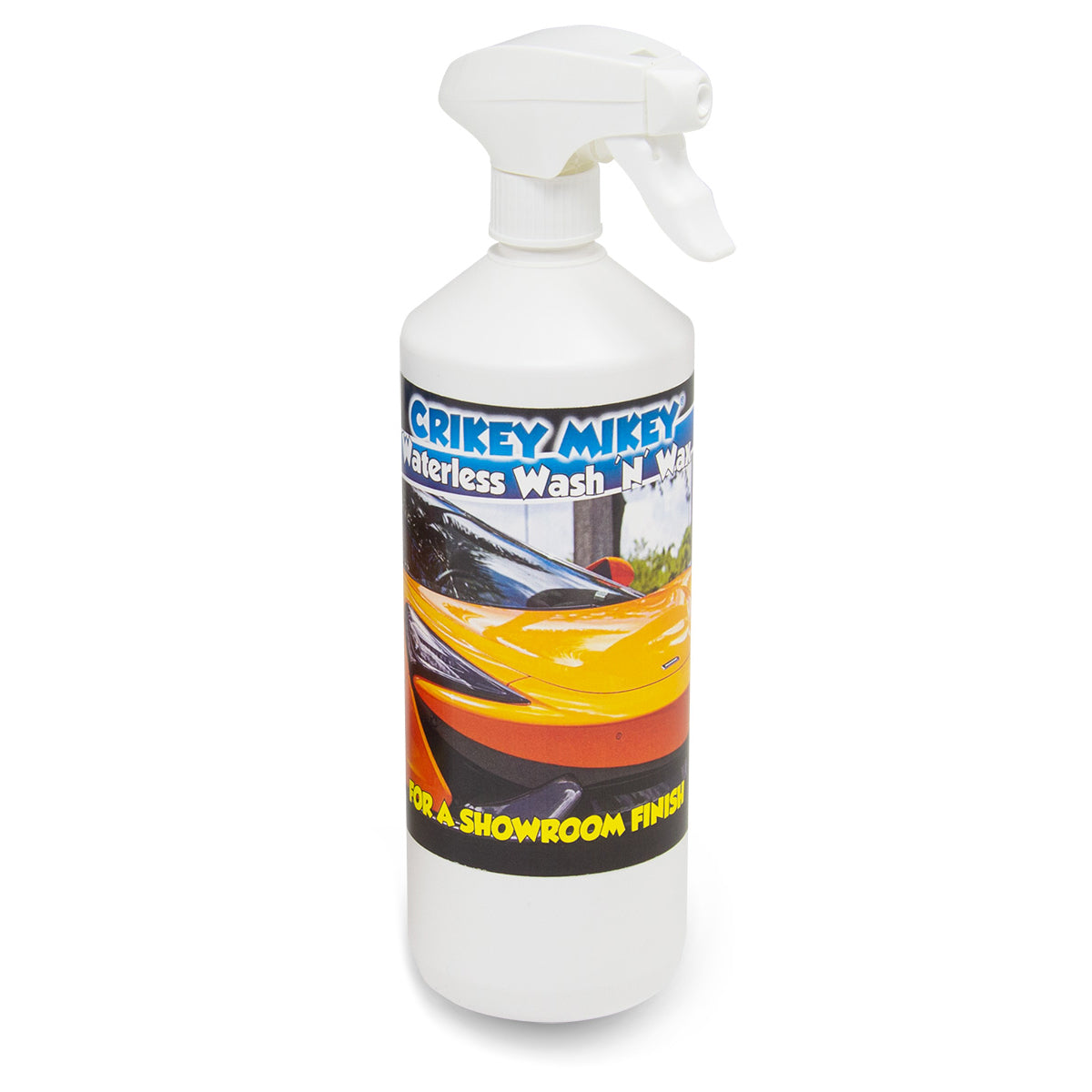 Crikey Mikey Waterless Wash / Wax with Trigger & Cap 1L