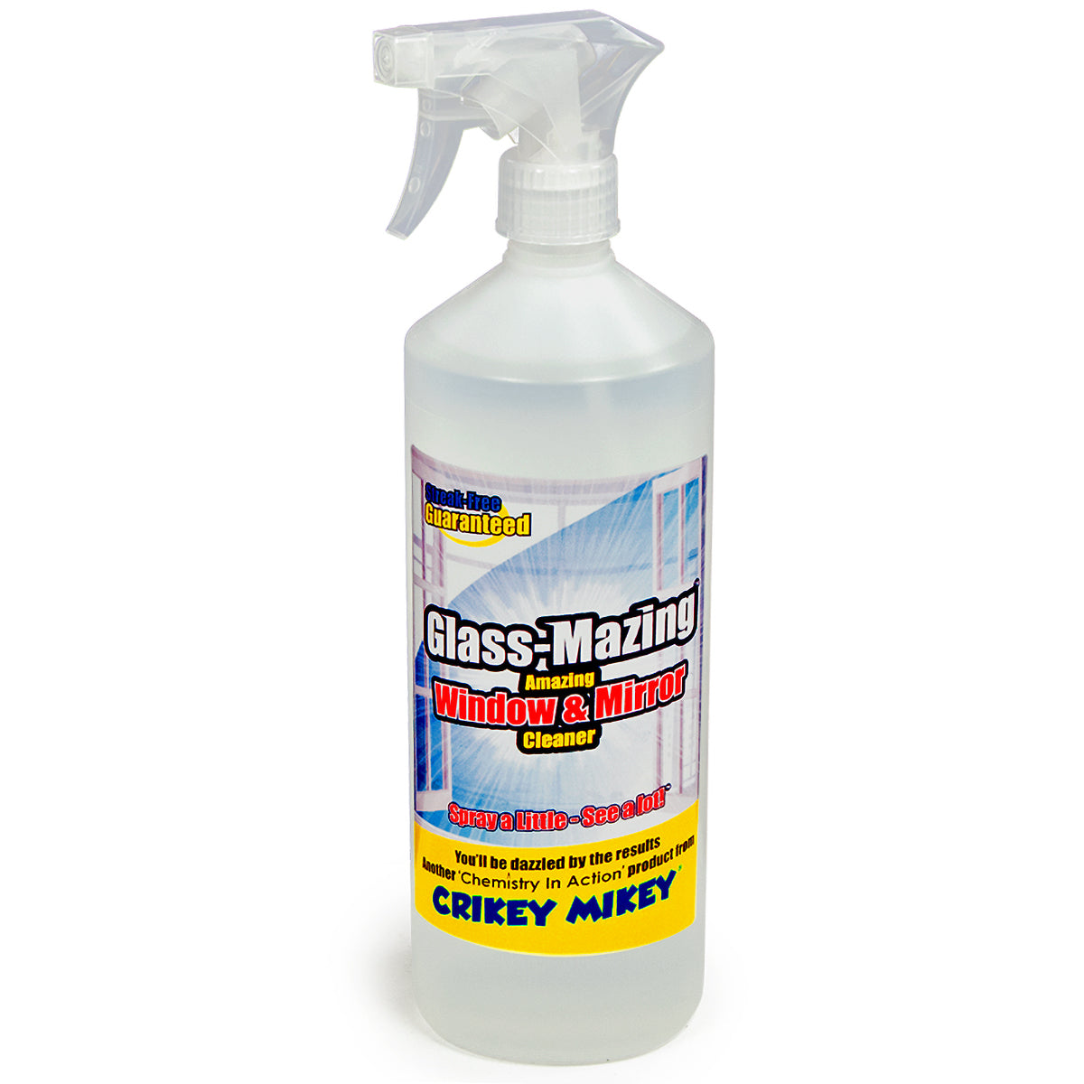 Crikey Mikey Glassmazing Glass & Window Cleaner 1L