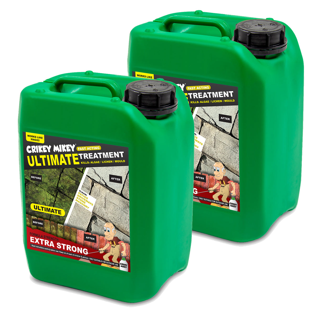 Crikey Mikey Ultimate Treatment Extra Strong 10L Top Up
