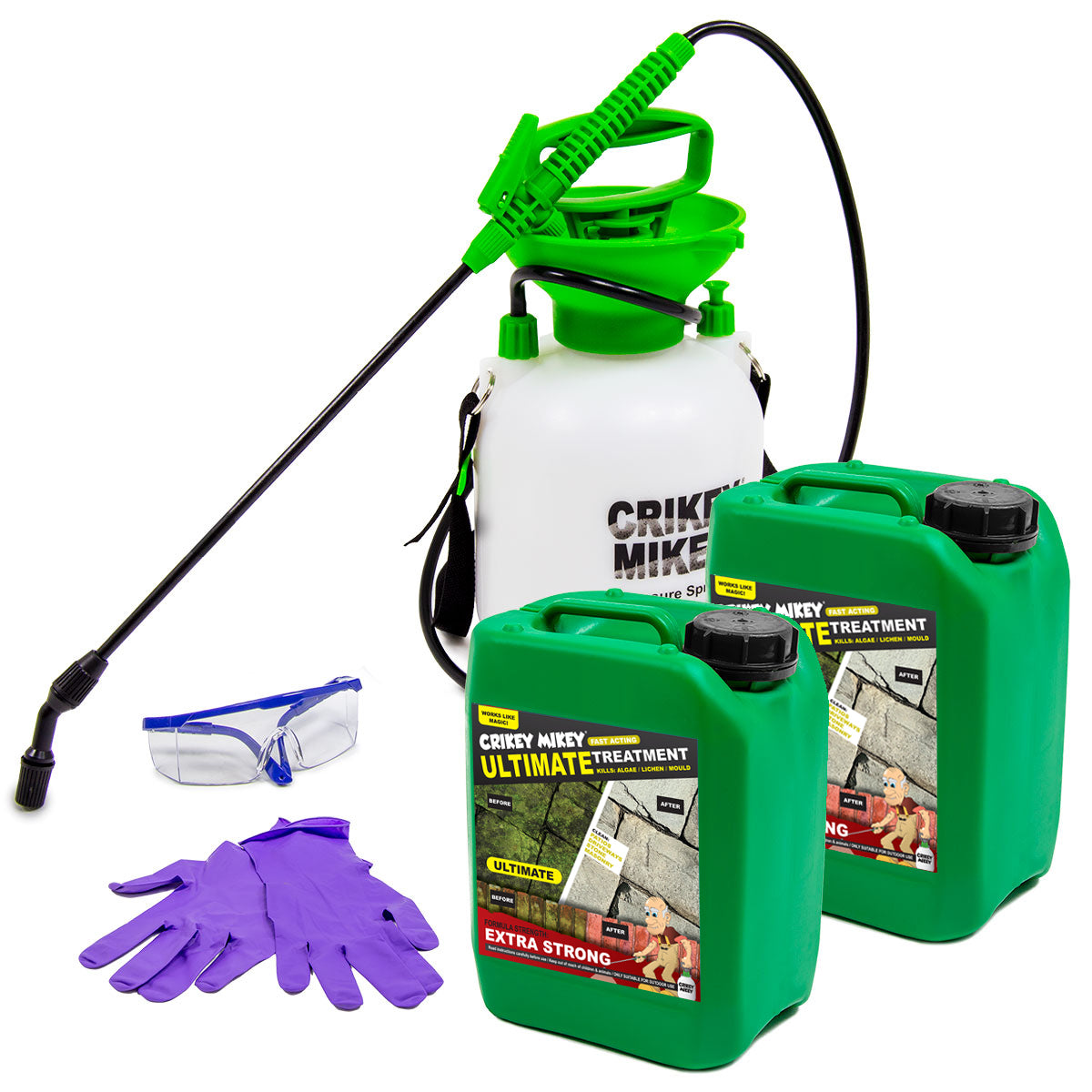 Crikey Mikey Ultimate Treatment Extra Strong 10L Kit