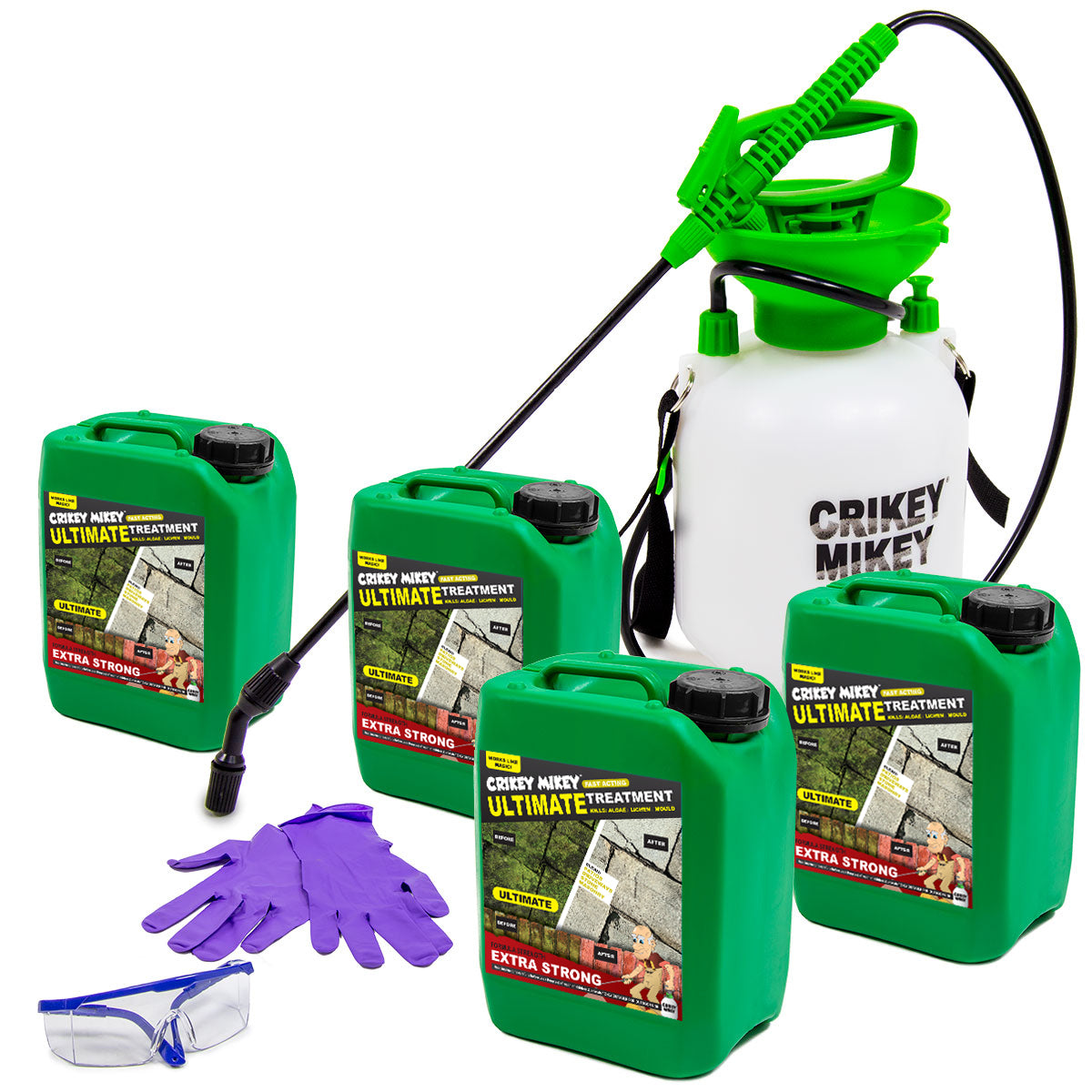 Crikey Mikey Ultimate Treatment Extra Strong 20L Kit