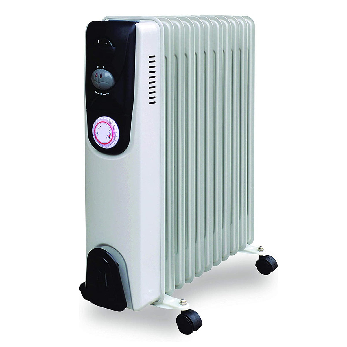 11 Fin 2500w Oil Filled Radiator with Timer - Image 1