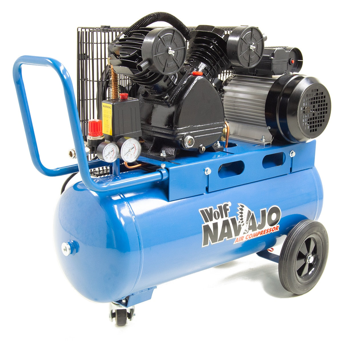 Wolf Navajo 14.5CFM 3HP Portable Air Compressor 50L - Image 1