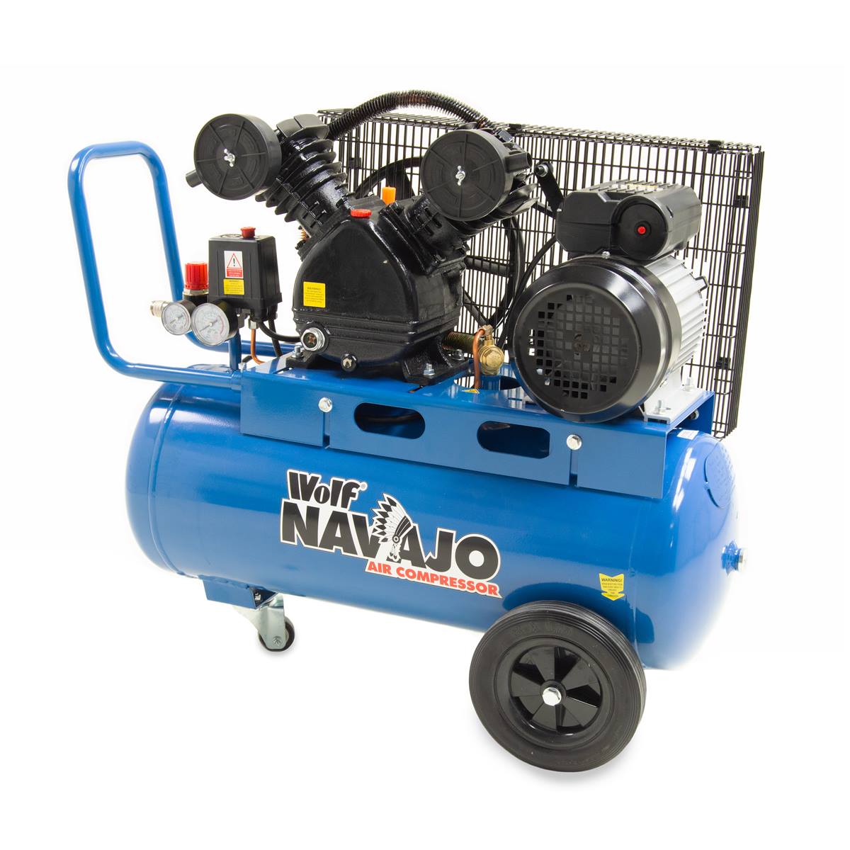 Wolf Navajo 14.5CFM 3HP Portable Air Compressor 50L - Image 2