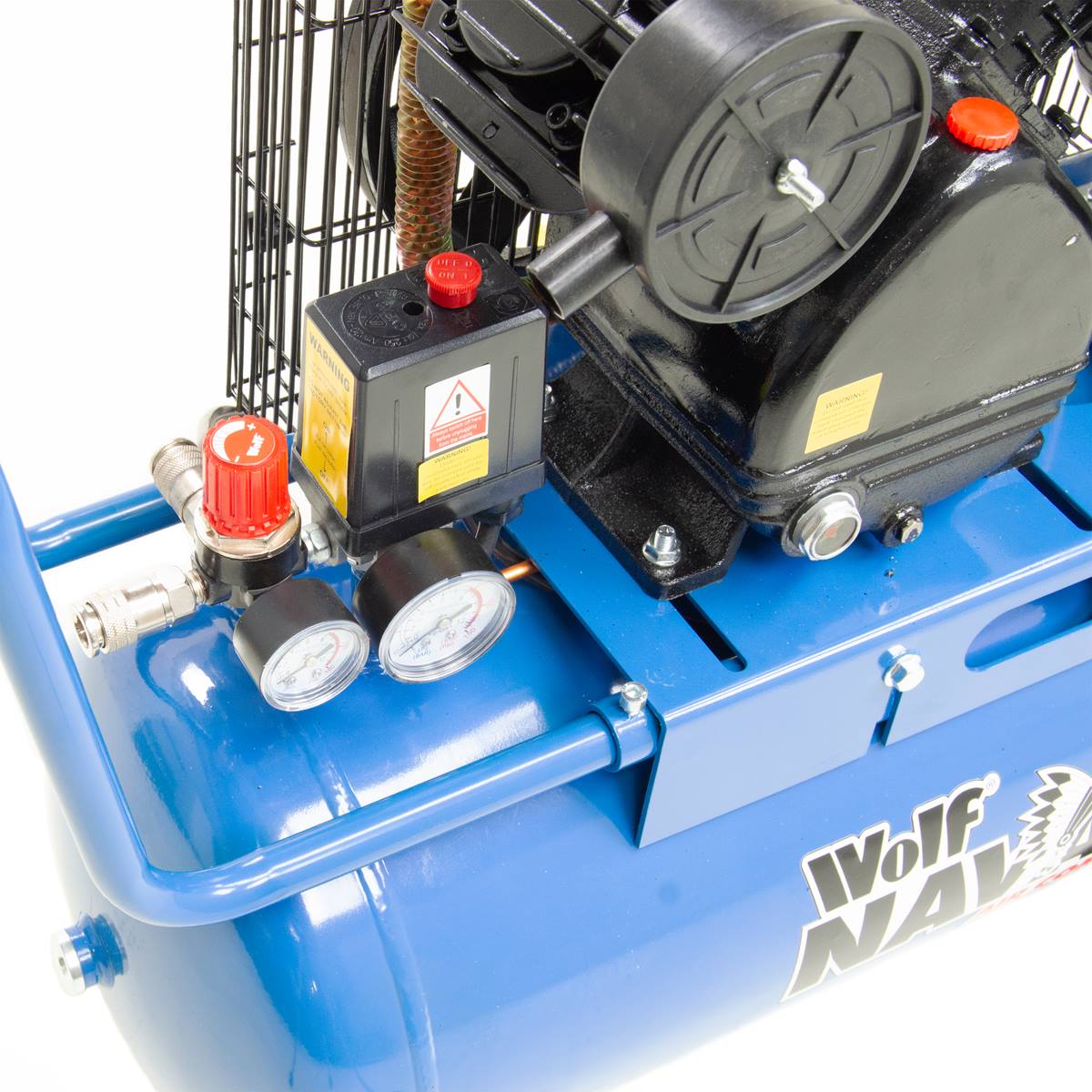 Wolf Navajo 14.5CFM 3HP Portable Air Compressor 50L - Image 6