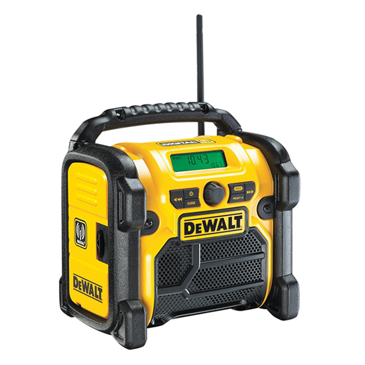 DeWALT DCR020 DAB Digital Radio 240V & Li-ion Bare Unit - DEWDCR020 - Image 1