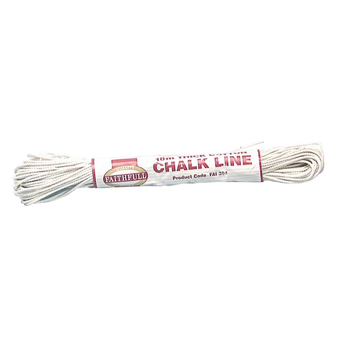 Faithfull 304 Thick Cotton Chalk Line 18m - FAI304 - Image 1