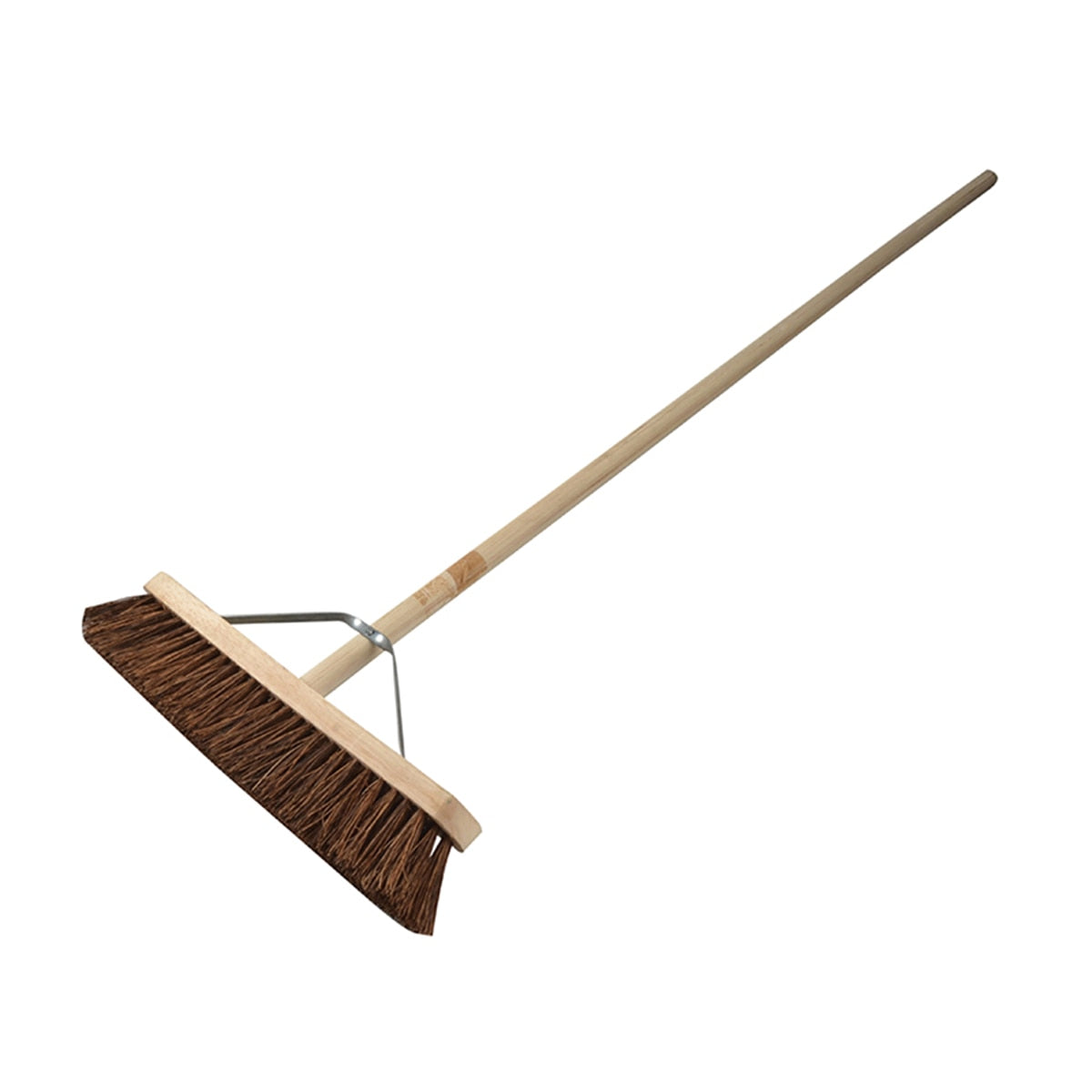 Faithfull Stiff Bassine Broom 450mm (18in) + Handle & Stay - FAIBRBAS18H - Image 1