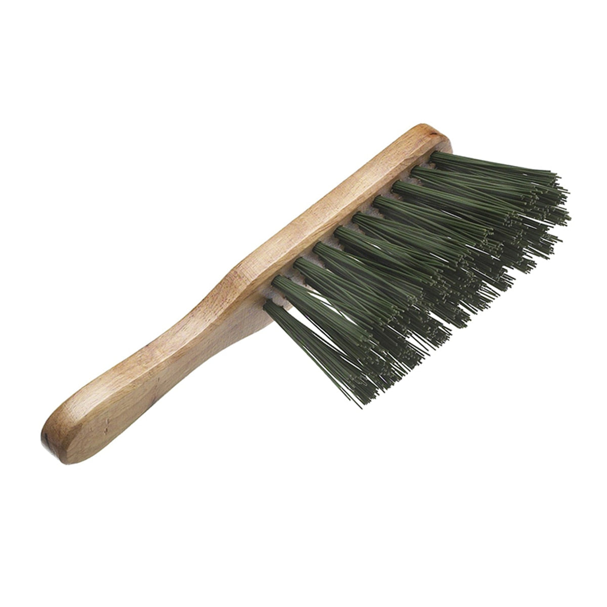 Faithfull Stiff Green PVC Hand Brush 275mm (11in) - FAIBRHANDSTI - Image 1