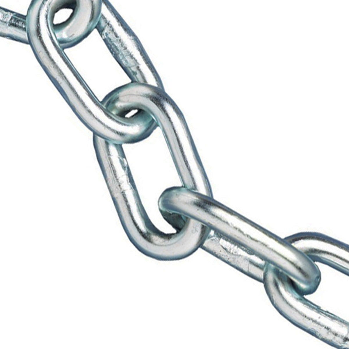 Faithfull Zinc Plated Chain 3mm x 1m - Max. Load 80kg - FAICHAL330 - Image 1