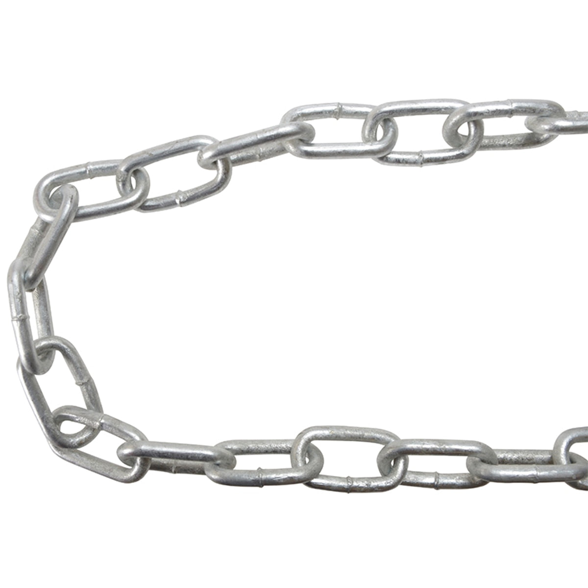 Faithfull Galvanised Chain Link 5mm x 1m - Max. Load 160kg - FAICHGL525 - Image 1
