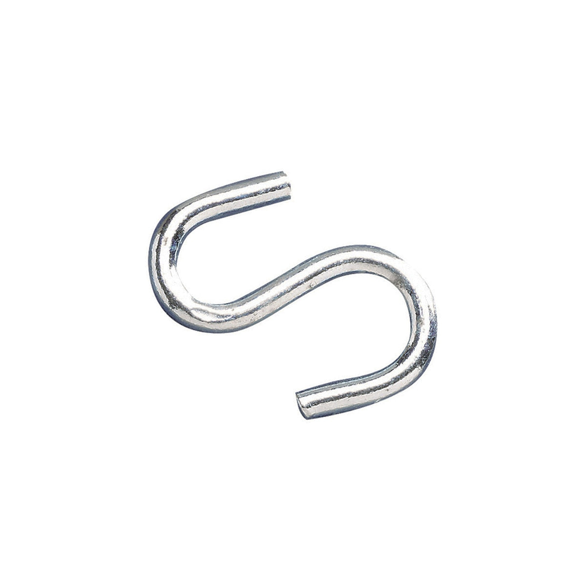 Faithfull S-Hooks 6mm Zinc Plated (Pack 6) - FAICHSH608 - Image 1