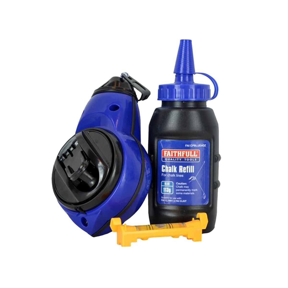 Faithfull Rapid Chalk Line Kit 30m - FAICLKIT - Image 1