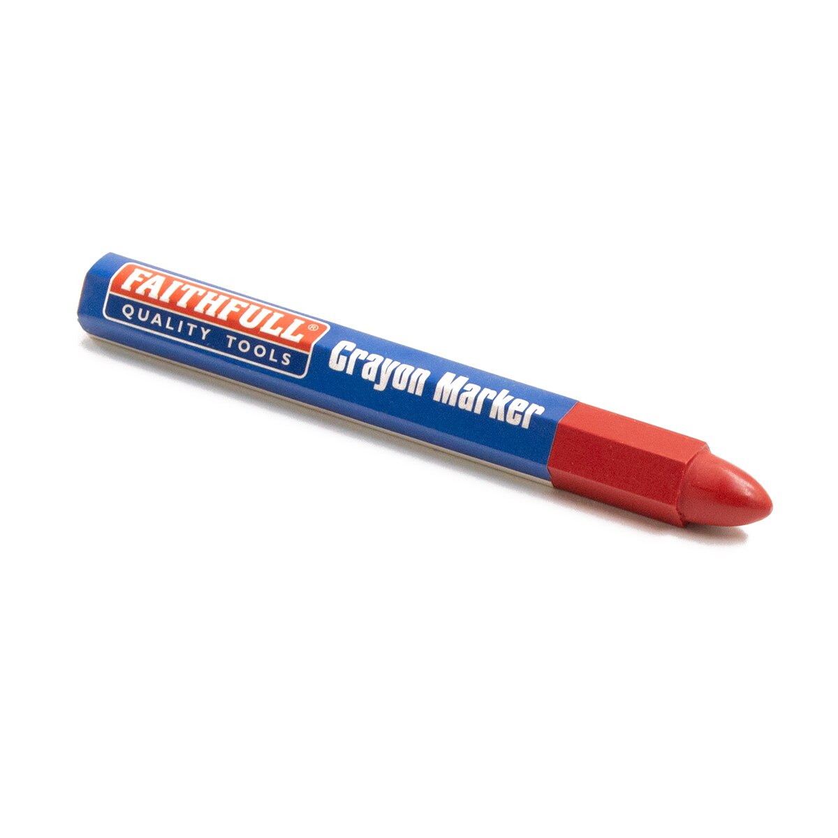 Faithfull Crayon Marker Red - FAICMRED30 - Image 1