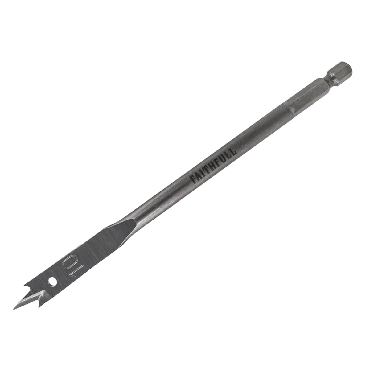 Faithfull Flat Bit 10mm - FAIFB10E - Image 1