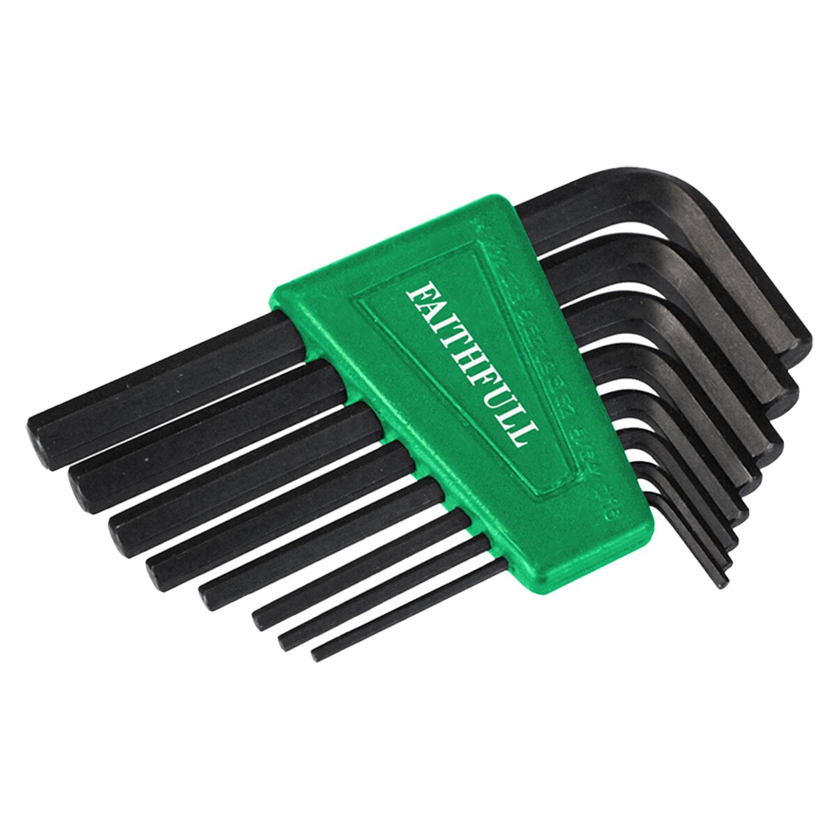 Faithfull Short Arm Hexagon Key Set, 8 Piece (1/16 - 1/4in) - FAIHKS8AF - Image 1