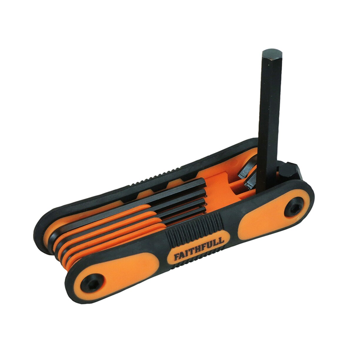 Faithfull Folding Hexagon Key Set, 8 Piece (1.5-8mm) - FAIHKSF8M - Image 2