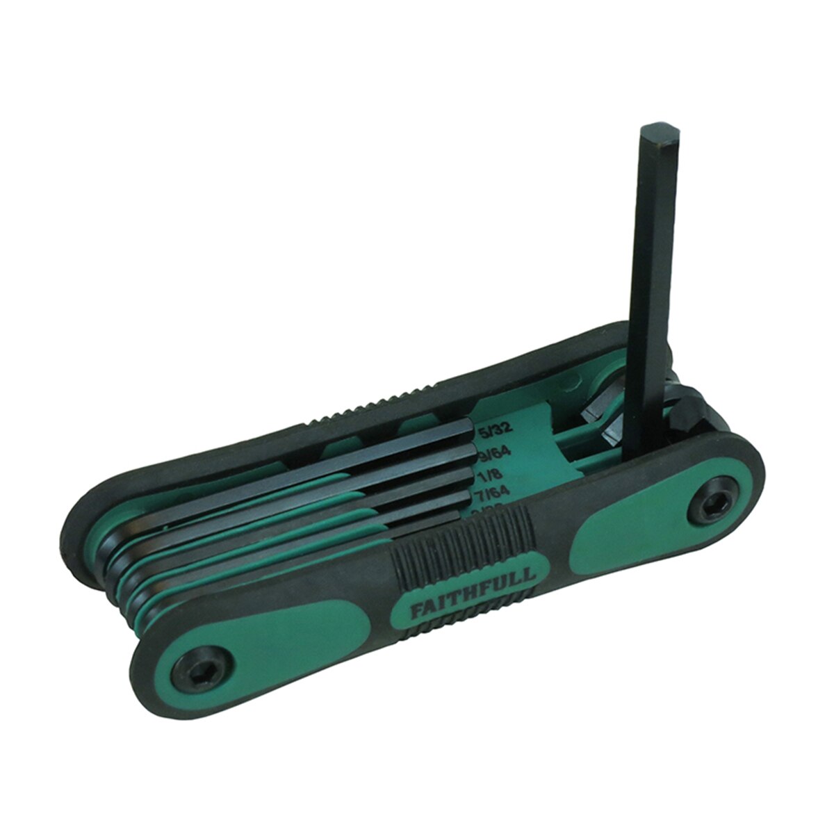 Faithfull Folding Hexagon Key Set, 9 Piece (5/64 - 1/4in) - FAIHKSF9AF - Image 2