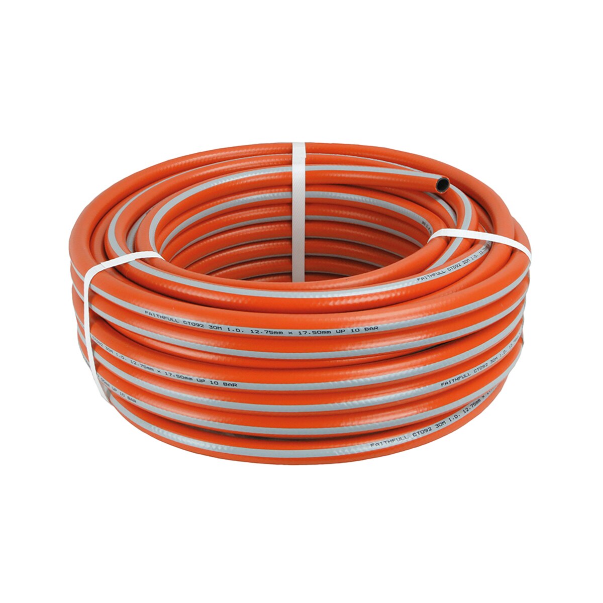 Faithfull Prestige Heavy-Duty Garden Hose 30m 12.5mm (1/2in) Diameter - FAIHOSE30PRE - Image 1