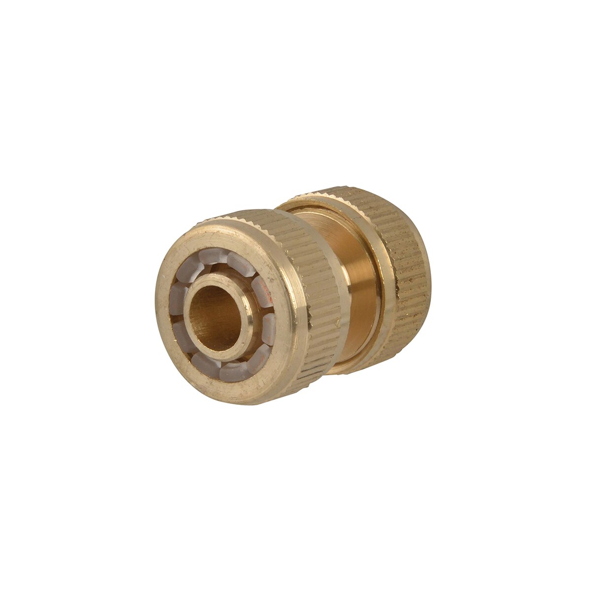 Faithfull Brass Hose Mender 12.5mm (1/2in) - FAIHOSEMEND - Image 1