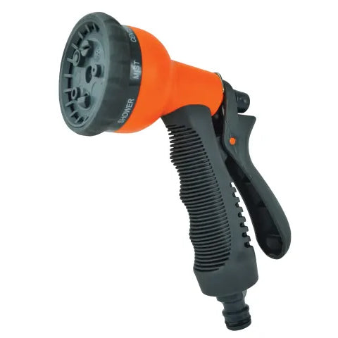Faithfull Plastic 8 Pattern Adjustable Spray Gun - FAIHOSESPBUL