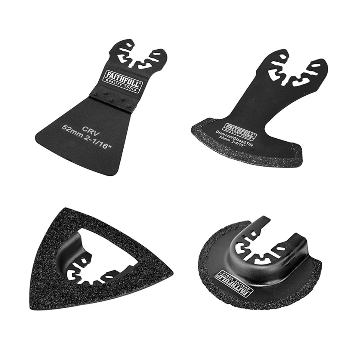 Faithfull Multi-Tool Tiling Kit, 4 Piece - FAIMFTKIT4 - Image 1