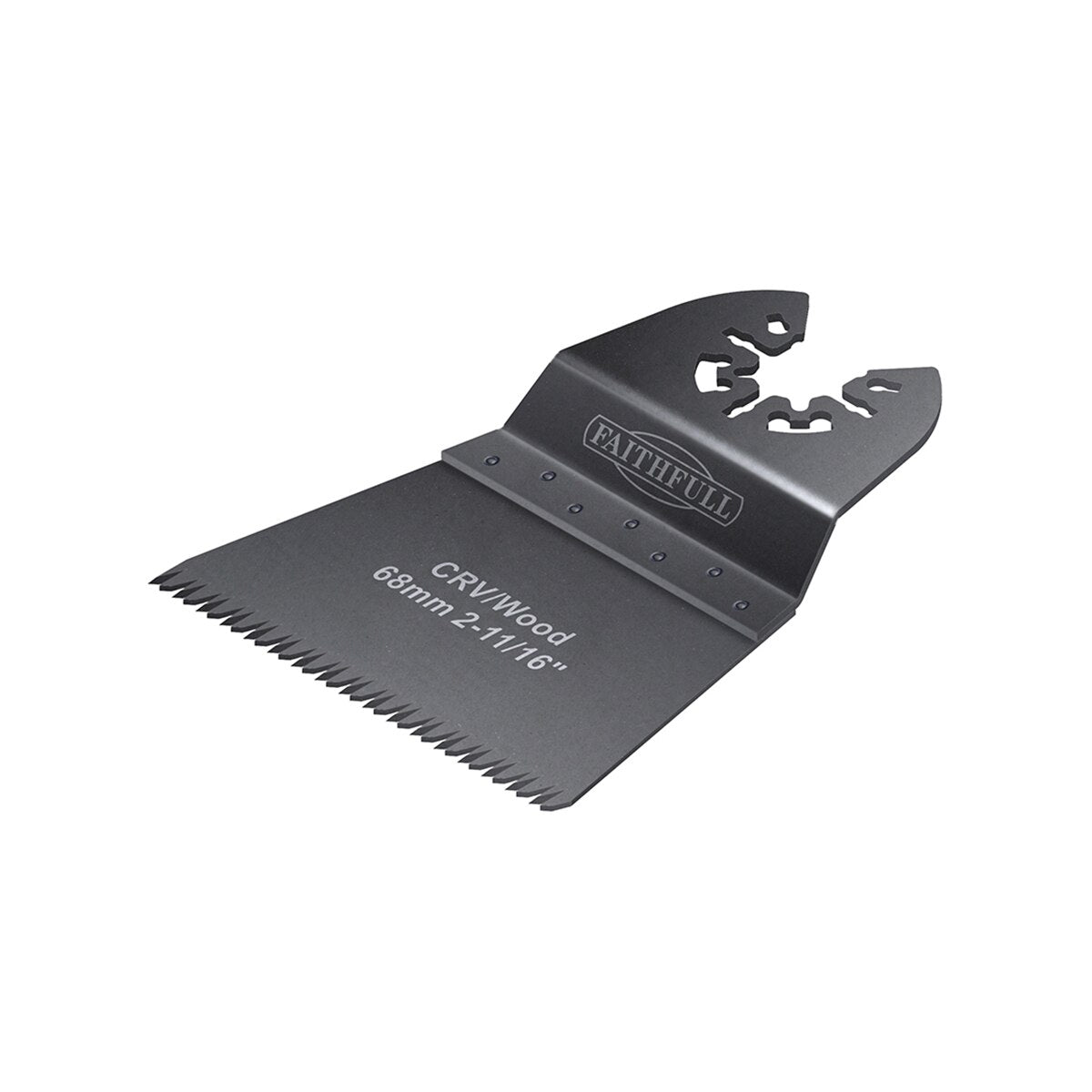 Faithfull Multi-Function Tool CrV Flush Fast Cut Wood Ground Side Set 68mm (Pack 5) - FAIMFW68GB - Image 1