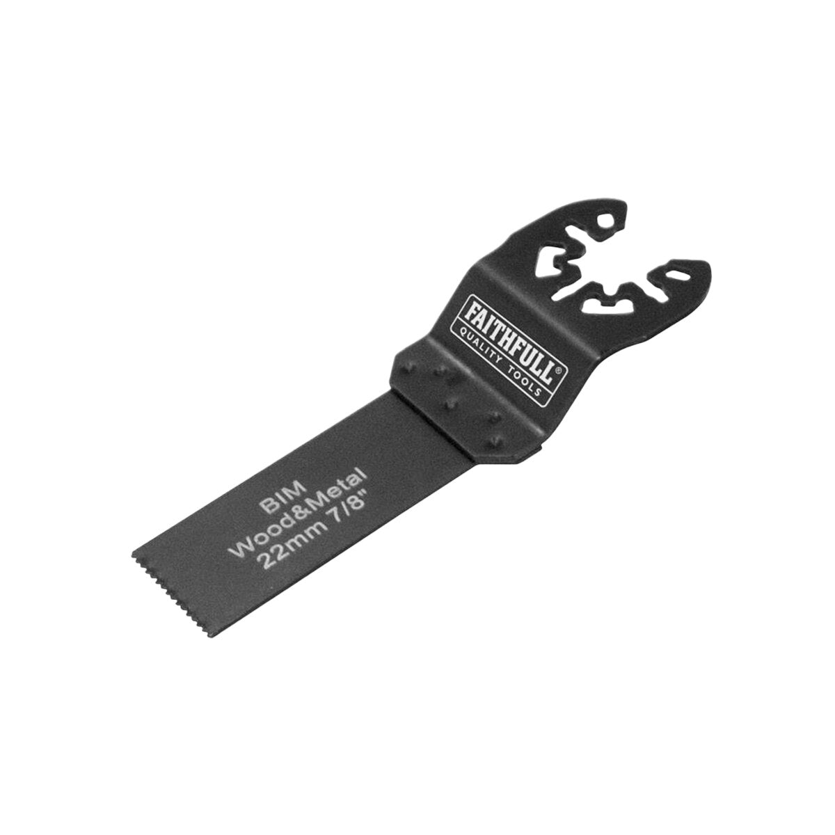 Faithfull Multi-Functional Tool Flush Cut Wood/Bi-Metal Blade 22mm - FAIMFWM22 - Image 1