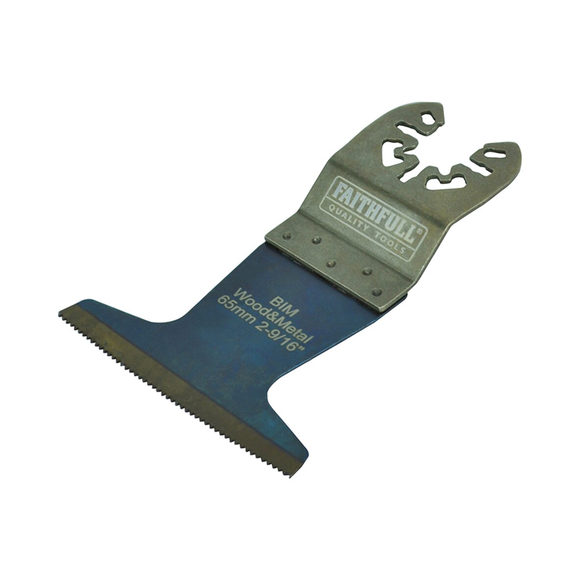 Faithfull Premium Arc Cut Wood & Metal Bi-Metal Blade 65mm - FAIMFWM65P - Image 1