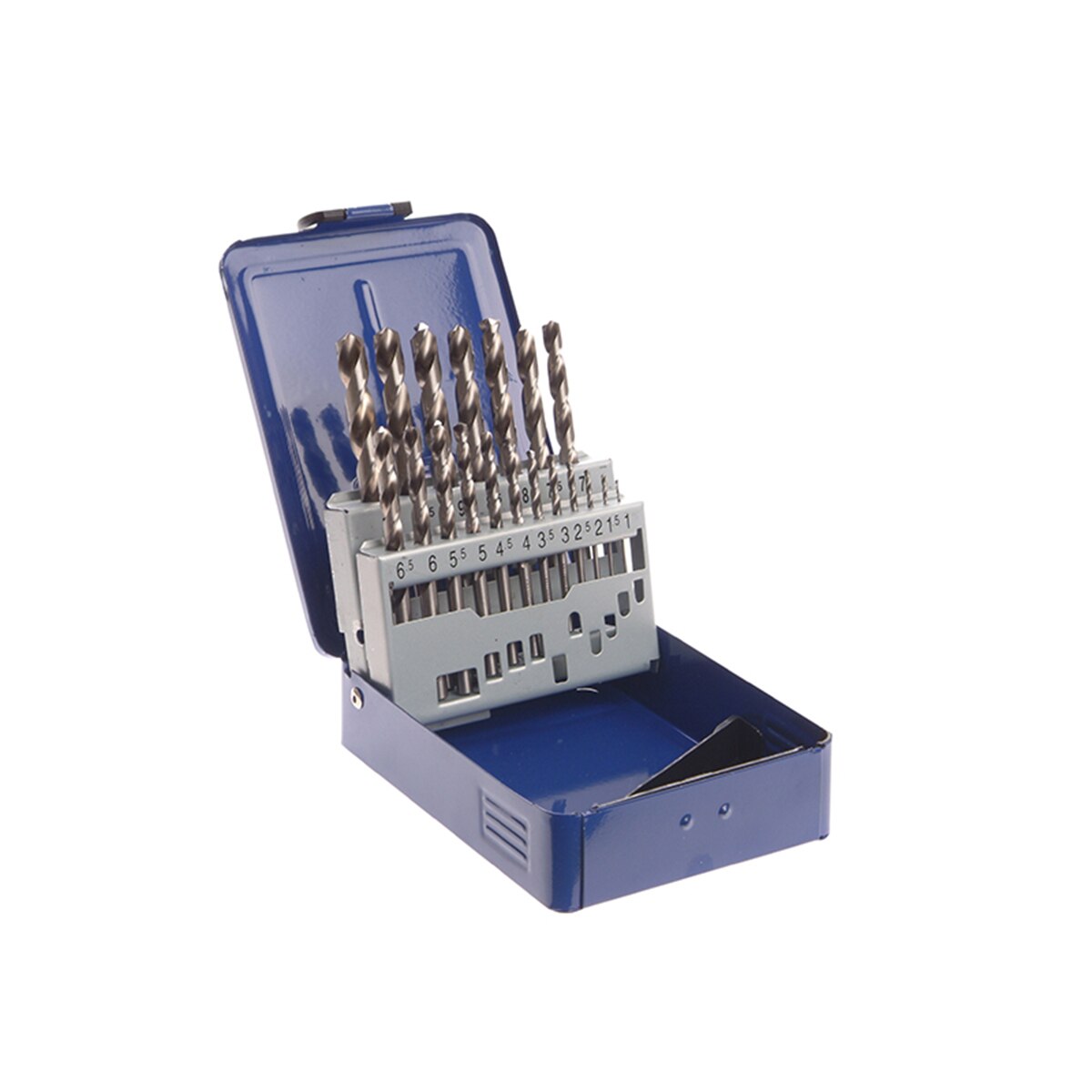 Faithfull HSS Drill Bit Set of 19 M2 1 - 10mm & Case - FAIMSET19PRO - Image 1