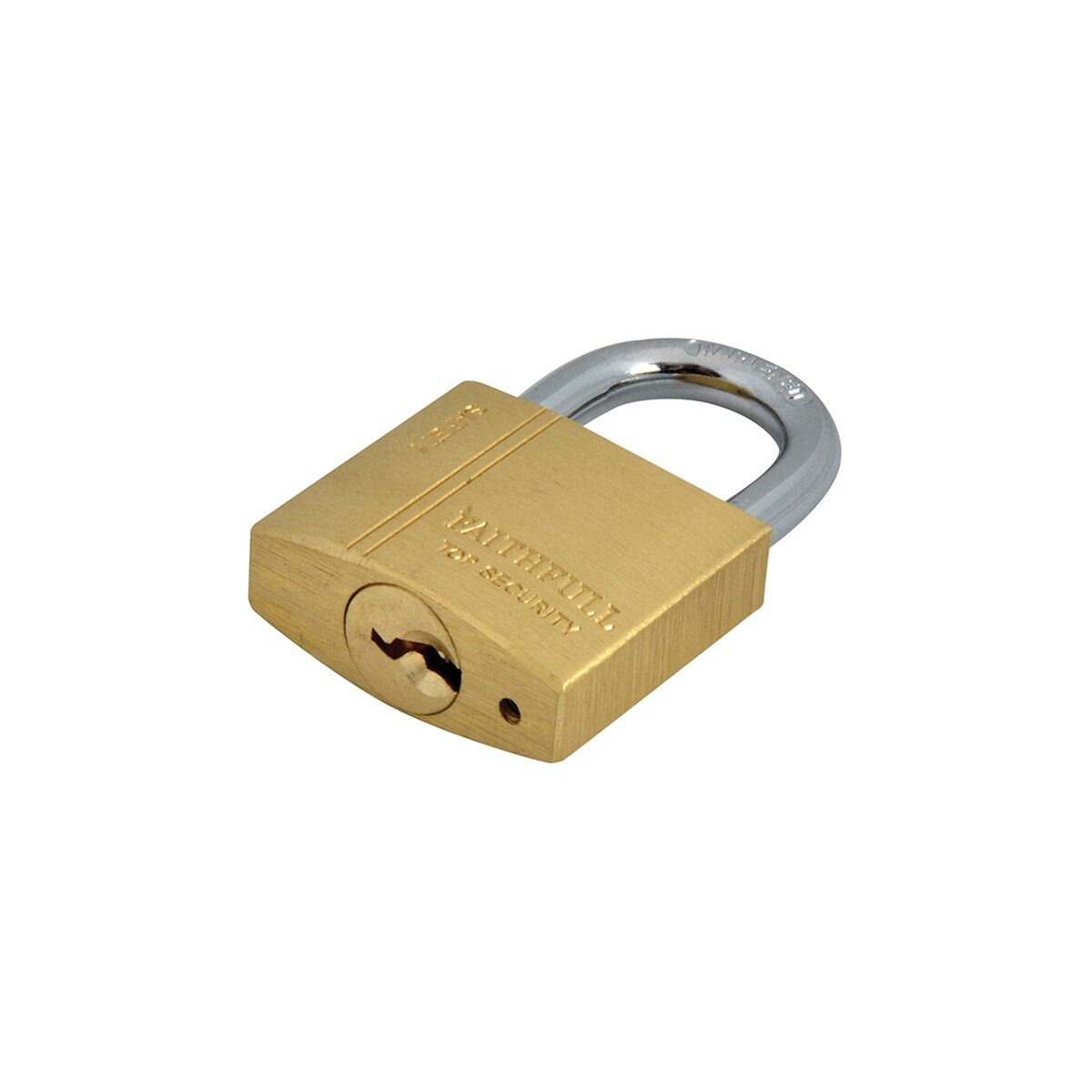 Faithfull Brass Padlock 30mm 3 Keys - FAIPLB30 - Image 2