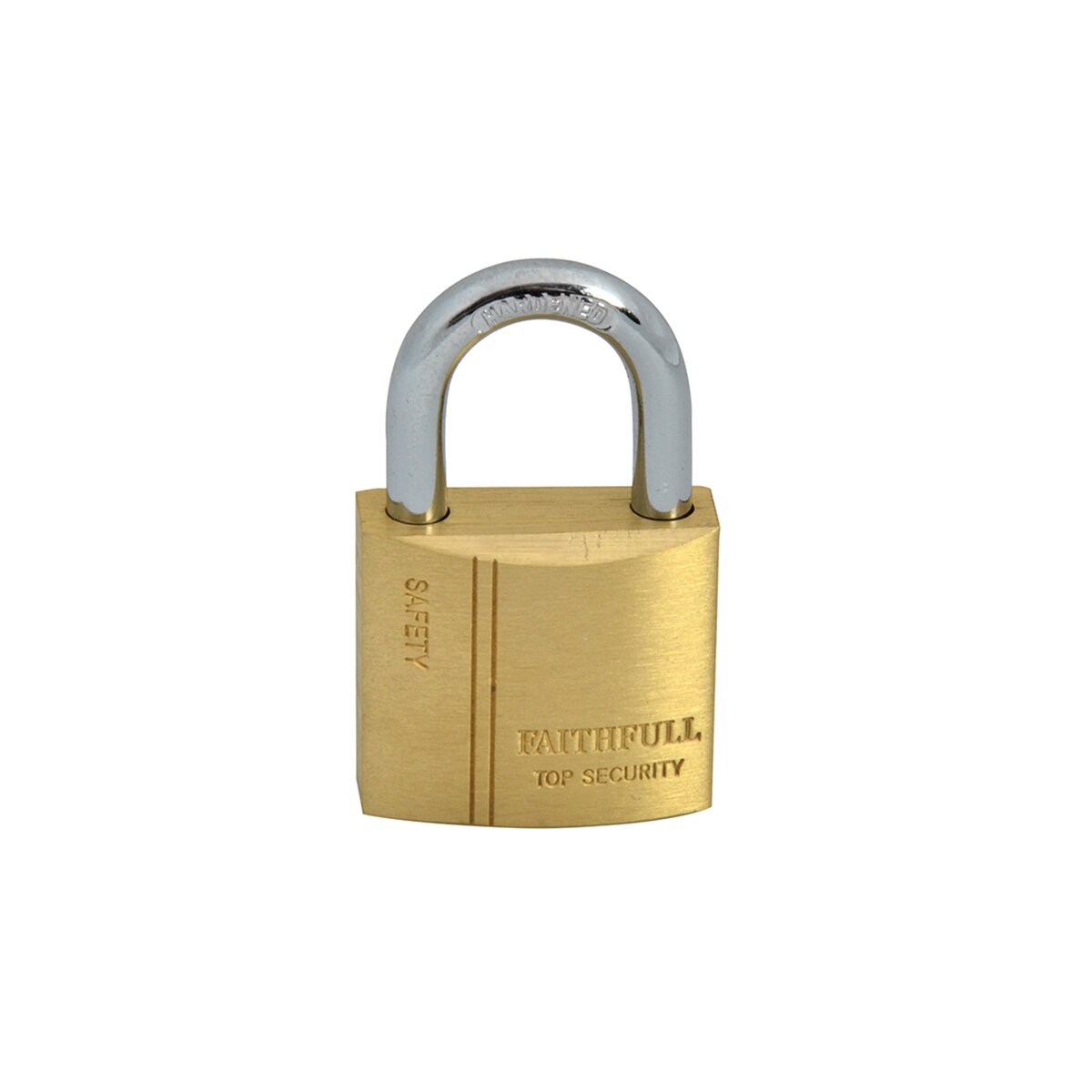 Faithfull Brass Padlock 30mm 3 Keys - FAIPLB30 - Image 3